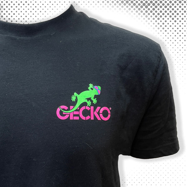 Gecko Hawaii Gecko X Simko - All Rages - Black Tee