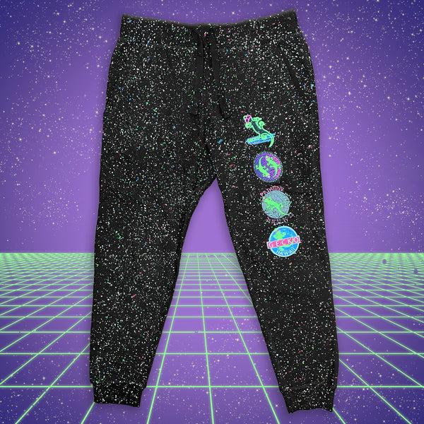 gecko hawaii GITD SPLATTER Joggers - Four LoGo gecko hawaii GITD SPLATTER Joggers - Four LoGo