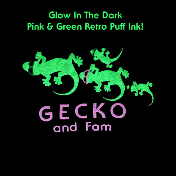 Gecko Hawaii KIDS Gecko Fam Hyper Purple-to-Pink