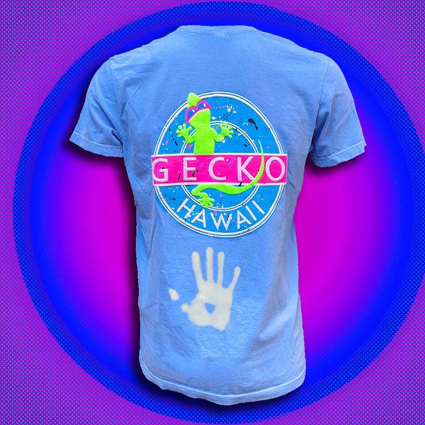 gecko hawaii KIDS Gecko Vinyl HYPER Blue To White