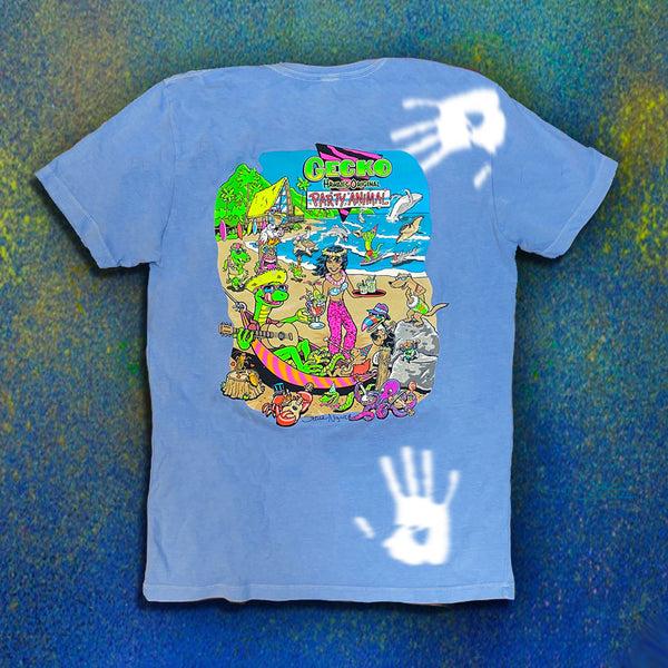 gecko hawaii KIDS Original Party Animal: Blue Hyper