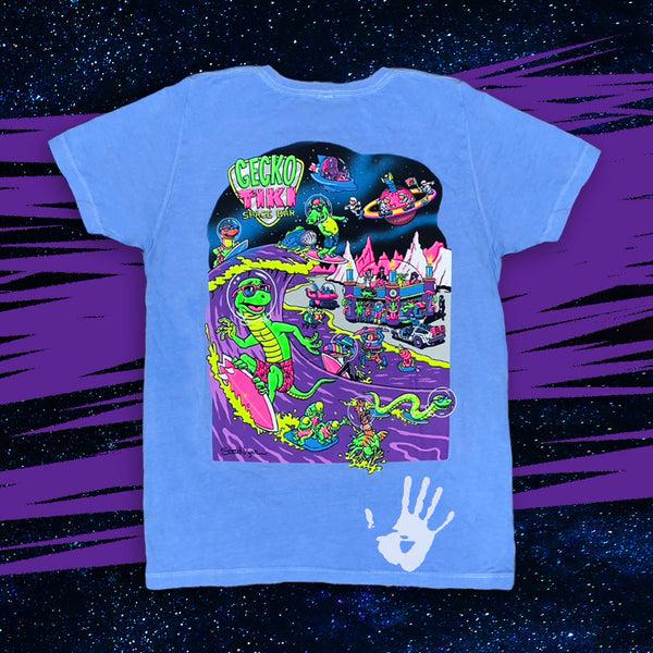gecko hawaii KIDS Space Tiki: Blue Hyper