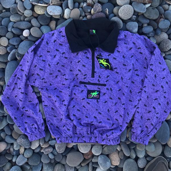 gecko hawaii Mini Gecko Windbreaker Purple