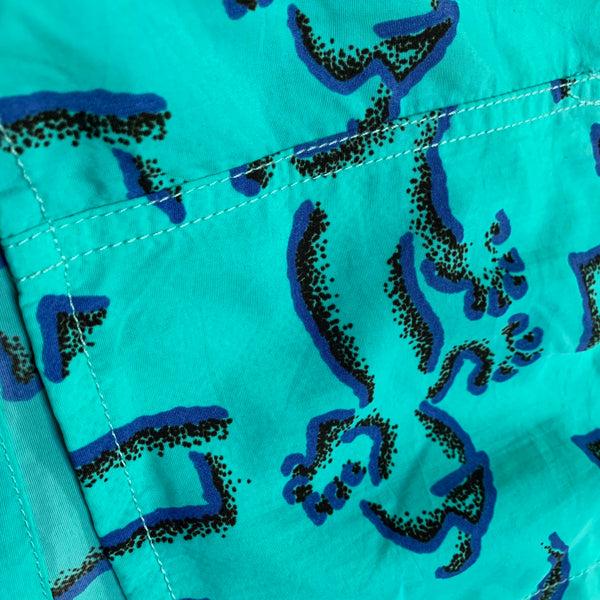 Gecko Hawaii Mint Gecko Petro Volley Shorts