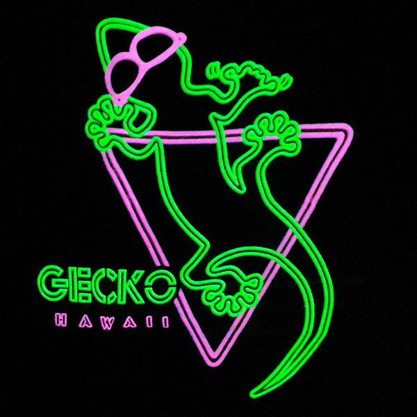 Gecko Hawaii Neon Nightclub