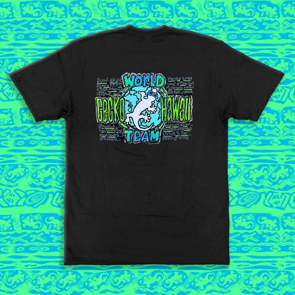 gecko hawaii Secret 1989 Gecko World Tee Variant