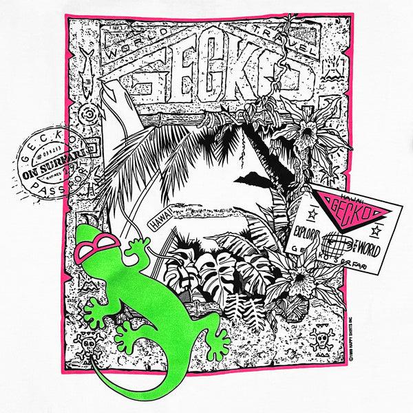 Gecko Hawaii Secret Sketchpad - 1989 Island Treasure