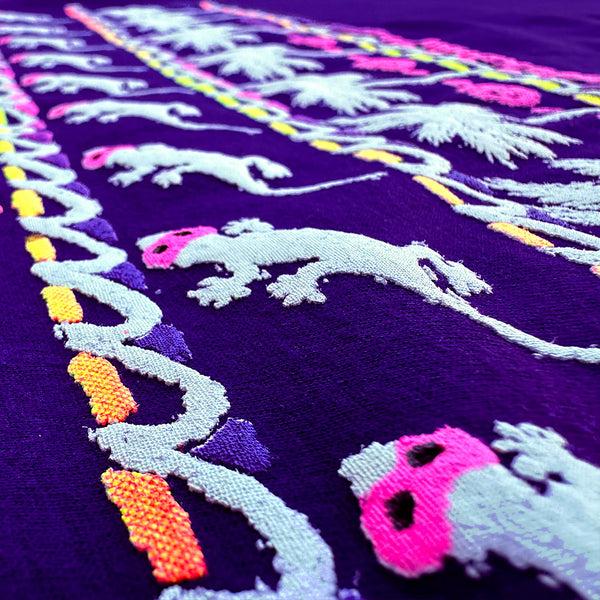 Gecko Hawaii Secret Surf N' Sun Purple Tee