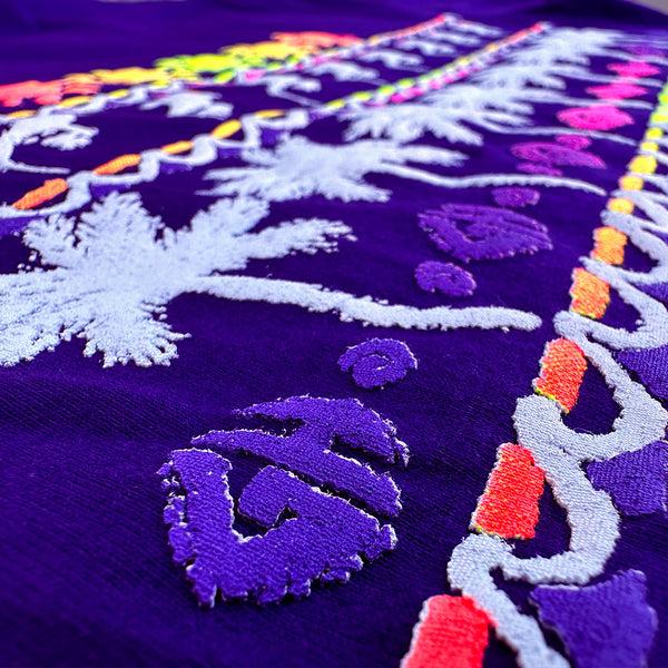 Gecko Hawaii Secret Surf N' Sun Purple Tee