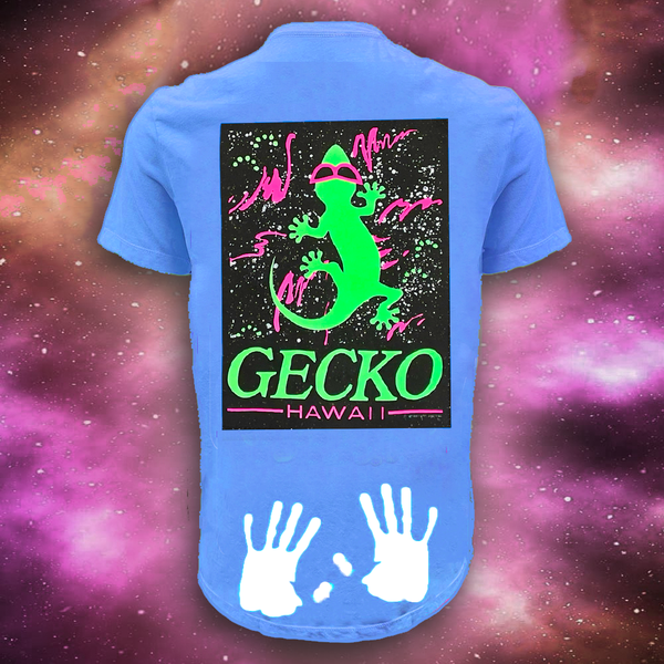 gecko hawaii Space Gecko HYPERFLASH: Blue-to-White