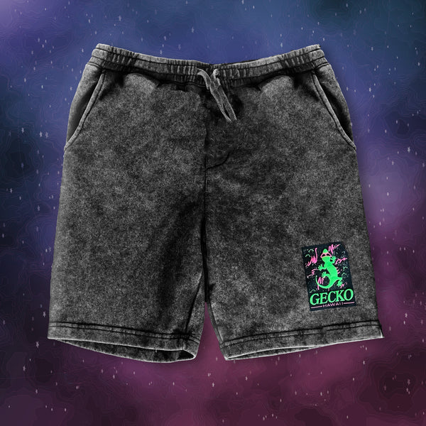 gecko hawaii Space Gecko Stone Acid Premium Shorts
