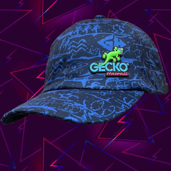 gecko hawaii The "Blue Hawaii" 1990s Retro Dad Hat