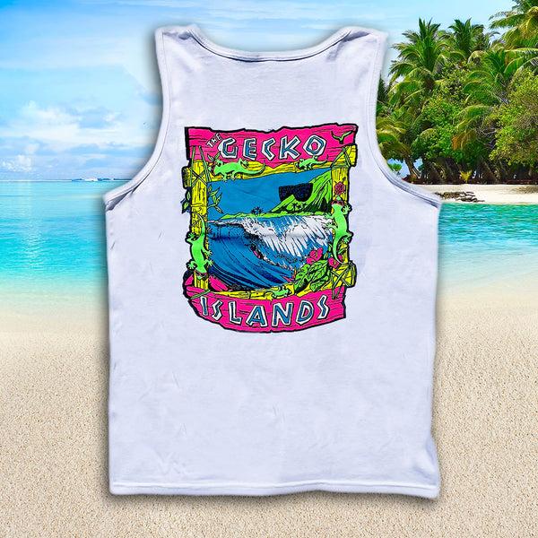 gecko hawaii The Gecko Islands - White Tank