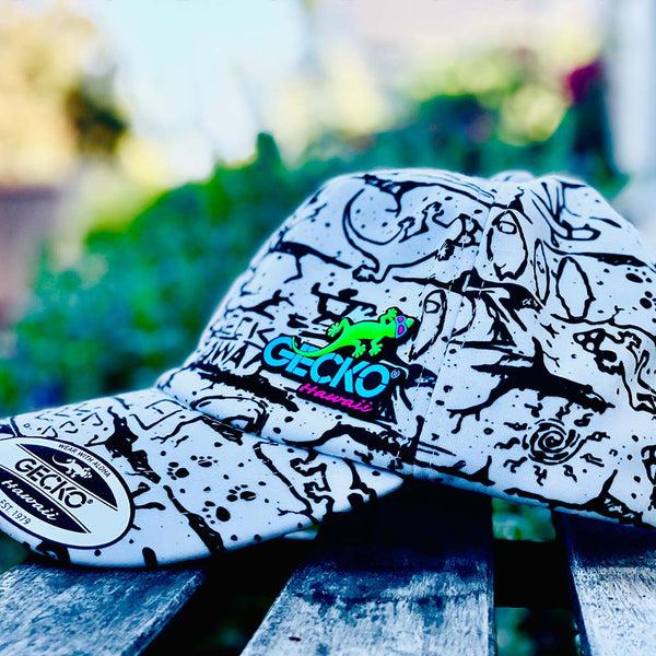 gecko hawaii The "Home Skillet" 1990s Retro Dad Hat