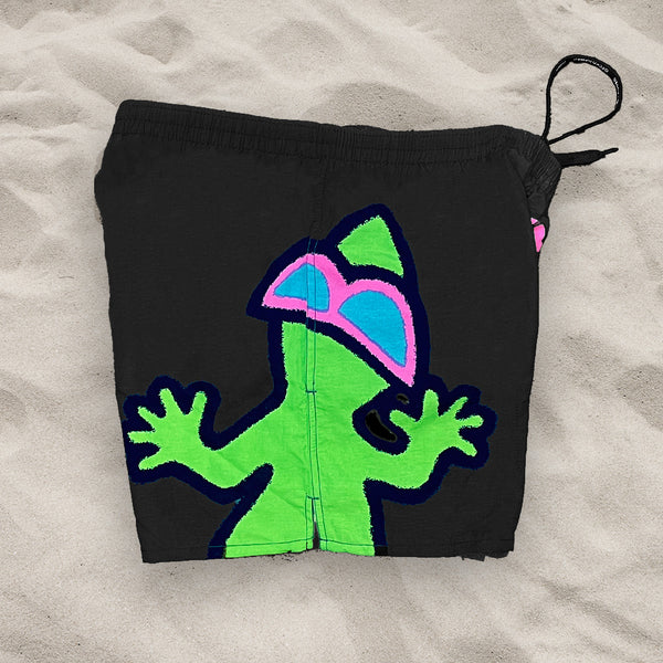 Gecko Hawaii The Iconic Gecko Wrap Black Volley