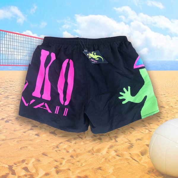 Gecko Hawaii The Iconic Gecko Wrap Black Volley