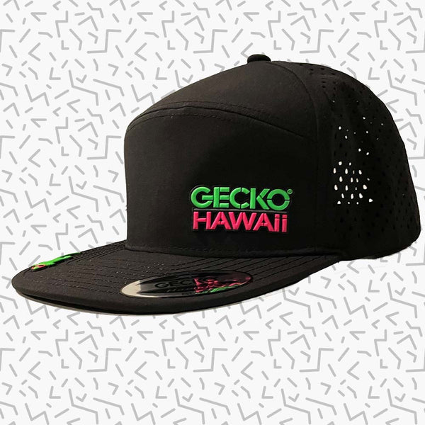gecko hawaii The"Rad Hat" Black