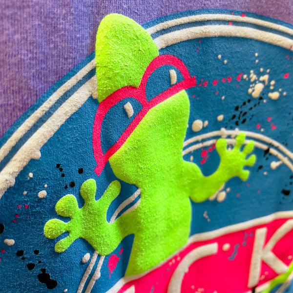 Gecko Hawaii Vinyl Gecko: HYPERFLASH Purple-to-Pink