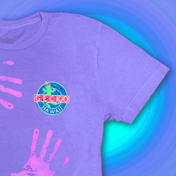 Gecko Hawaii Vinyl Gecko: HYPERFLASH Purple-to-Pink