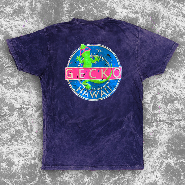 gecko hawaii Vinyl Gecko Purple Volcanic Acid Wash