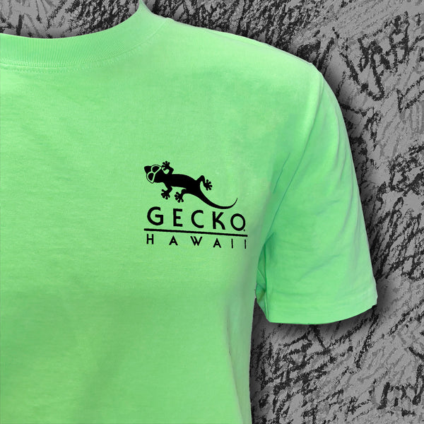 Gecko Hawaii Gecko High Lighter - 1980's Neon Green Nirvana