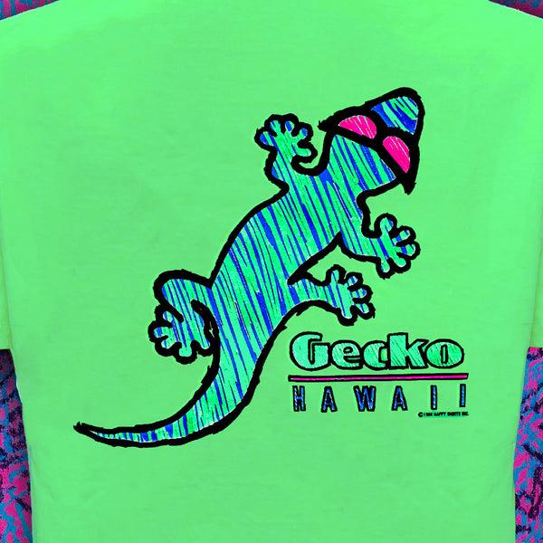 Gecko Hawaii Gecko High Lighter - 1980's Neon Green Nirvana