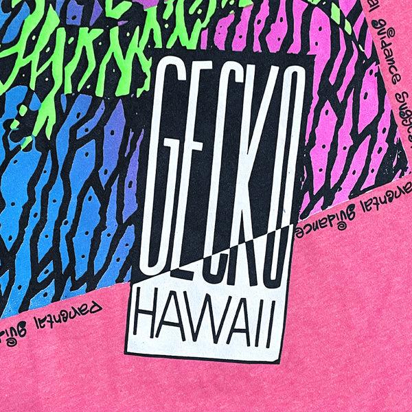 Gecko Hawaii Gecko PG 1990 - 1980s Heather Neon Punch