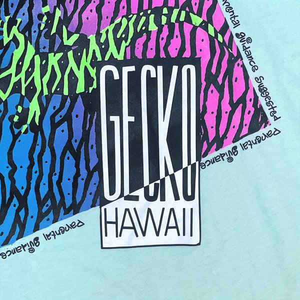 Gecko Hawaii Gecko PG 1990 - 1980s Light Neon Sea Foam