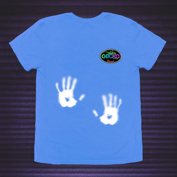 Gecko Hawaii Gecko Racing Hyper Flash Blue To White Tee