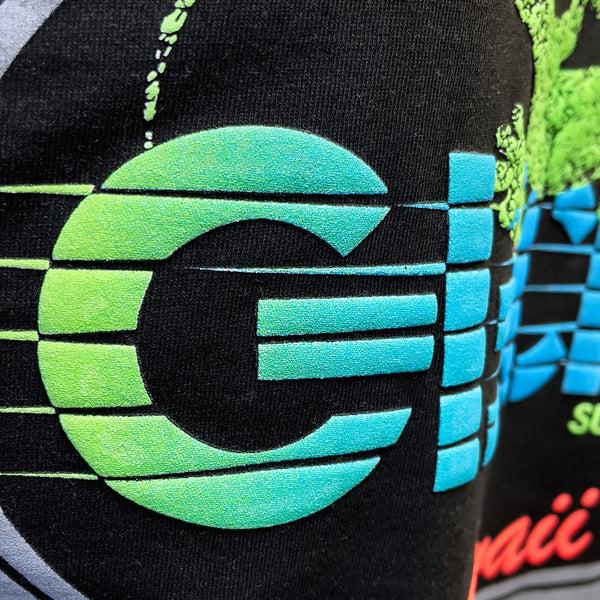 Gecko Hawaii Gecko Racing Hyper Flash Green To Yellow Tee