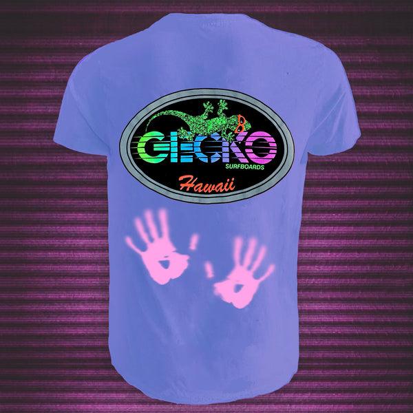 gecko hawaii Gecko Racing Hyper Flash Purple to Pink Tee