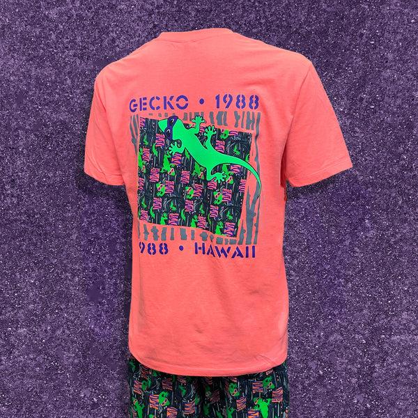 Gecko Hawaii Gecko Snapshot - Secret Neon Mango Freeze 1988 Re-Issue