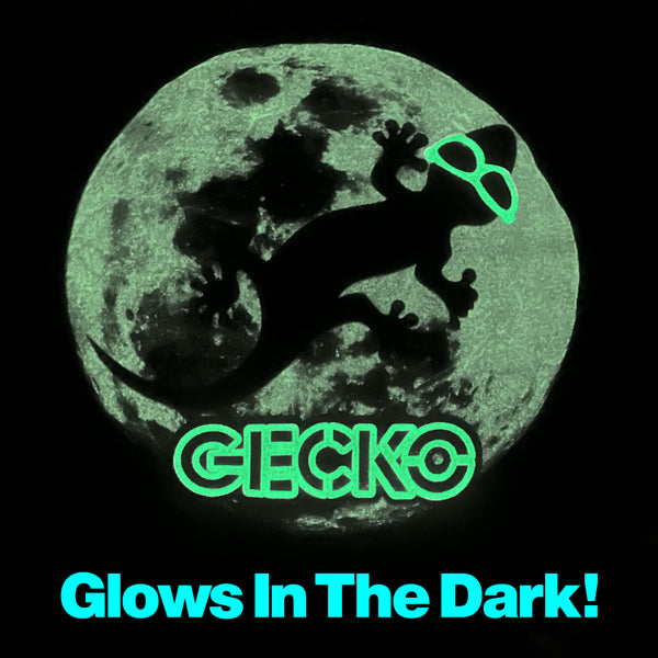 Gecko Hawaii Gecko Super Moon - Zip Hoodie Black/Glow