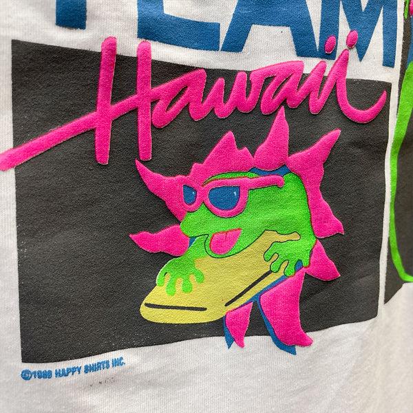 Gecko Hawaii Gecko Surf Team '89 Classic White Beach Tee