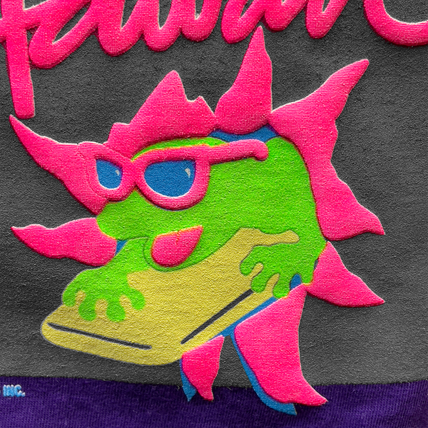 Gecko Hawaii Gecko Surf Team '89 - Grape Smash Cotton Beach Tee