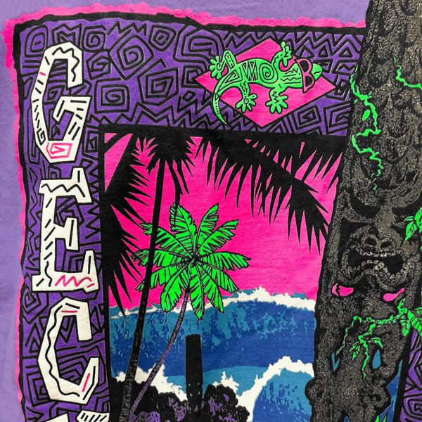 Gecko Hawaii Gecko Tiki Time- HYPERFLASH - Purple To Pink