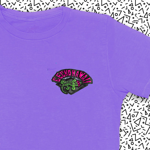 Gecko Hawaii Gecko Tiki Time- HYPERFLASH - Purple To Pink
