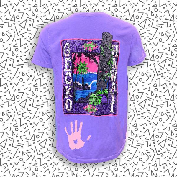 gecko hawaii Gecko Tiki Time- HYPERFLASH - Purple To Pink