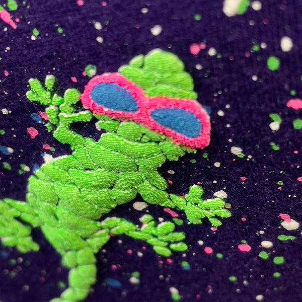 Gecko Hawaii Gecko Trail (BEEFY-T) - 1987 Purple SPLATTER Stripe