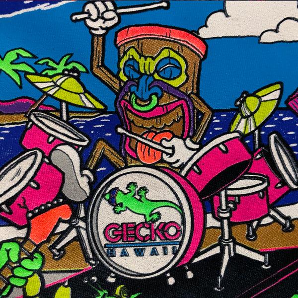 Gecko Hawaii Gecko X Nazar - Vintage Black - Lava Rock Legends