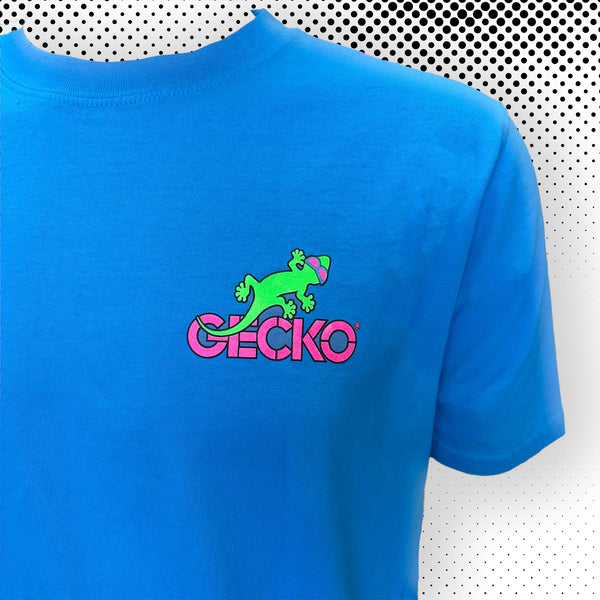 Gecko Hawaii Gecko X Simko - All Rages - 1980's Neon Blue Razz