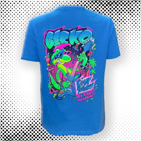 gecko hawaii Gecko X Simko - All Rages - 1980's Neon Blue Razz