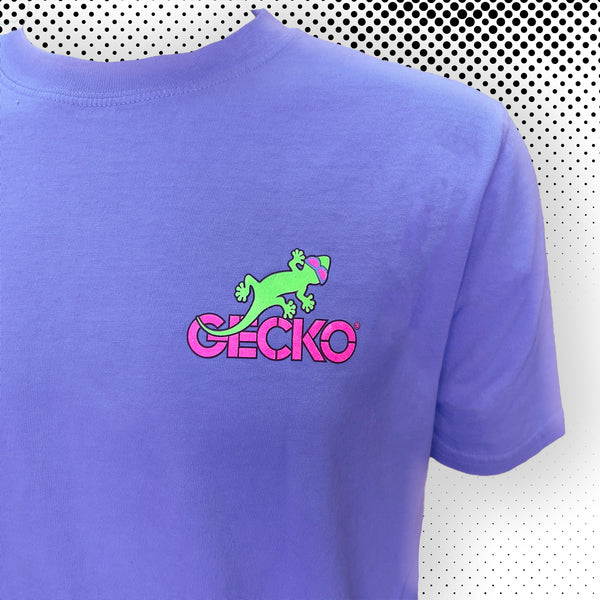 Gecko Hawaii Gecko X Simko - All Rages - 1980's Punk Rock Purple