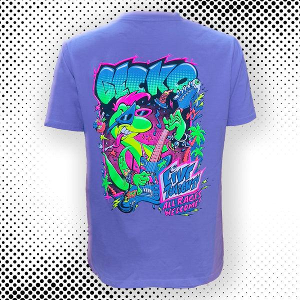 gecko hawaii Gecko X Simko - All Rages - 1980's Punk Rock Purple