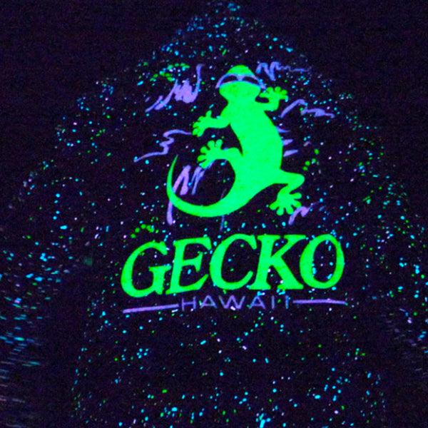 Gecko Hawaii GITD SPLATTER Hoodie - Space Gecko Limited Edition