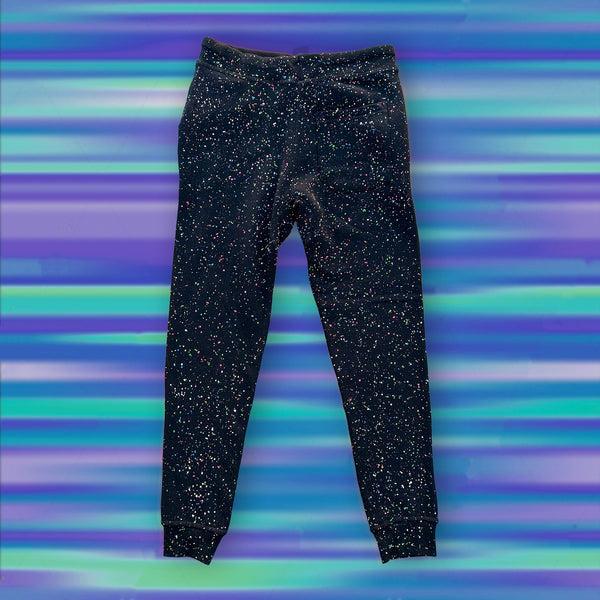 Gecko Hawaii GLOW SUMMER SPLATTER BLACK Joggers Limited Edition
