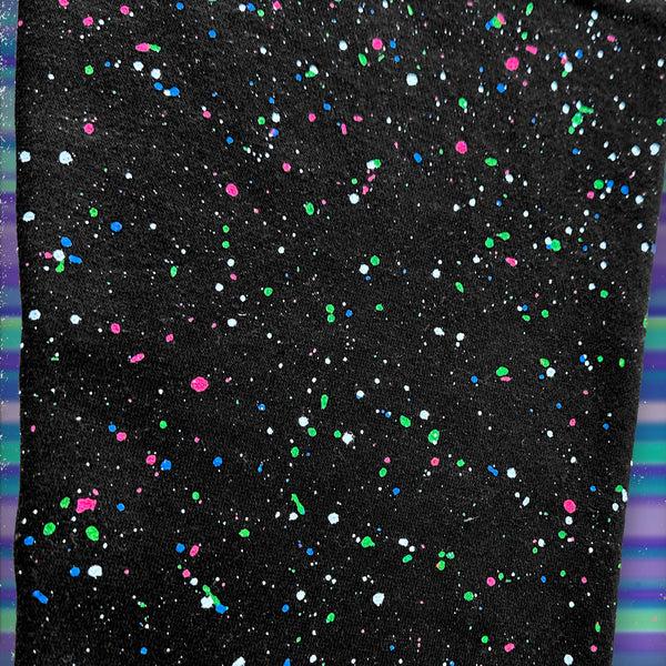 Gecko Hawaii GLOW SUMMER SPLATTER BLACK Joggers Limited Edition