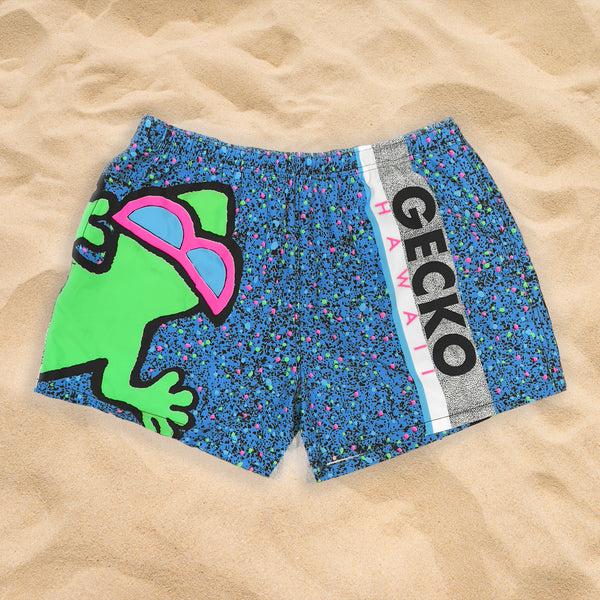 gecko hawaii Iconic 1989 Gecko Wrap Blue Splatter Volley