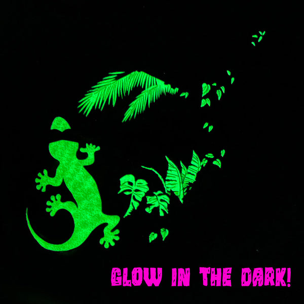 Gecko Hawaii Island Treasure '89 - Neon Lost Bermuda HoodTEE