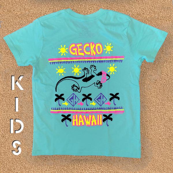 gecko hawaii KIDS - 1989 StitchWave Pigment Dyed Tee See